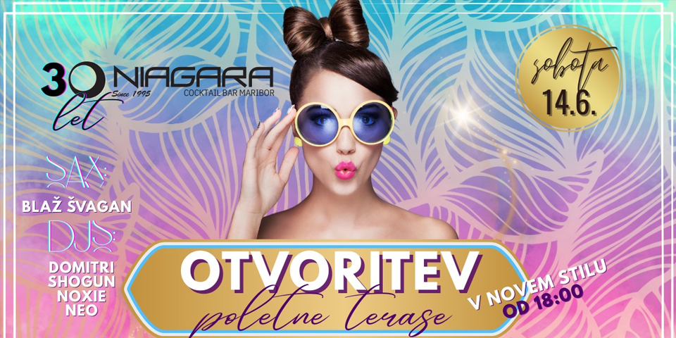 OTVORITEV POLETNE TERASE